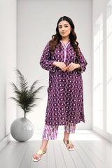 Midnight Star Two-Piece Chikankari Suit