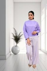 Lavender Dot Comfort Co-ord Set